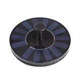 Polycrystalline silicon solar hair remover fountain rockery - 16cm Polycrystalline Blue
