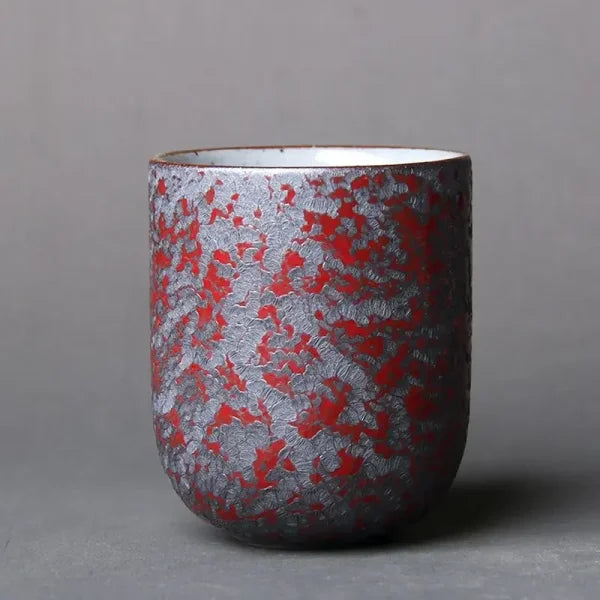 Ceramic 120ml Water & Wine Mug – Porcelain Kung Fu Tea Cups & Coffee Drinkware - D