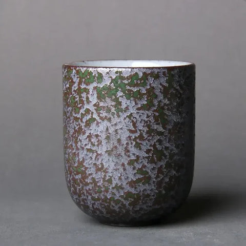 Ceramic 120ml Water & Wine Mug – Porcelain Kung Fu Tea Cups & Coffee Drinkware - E