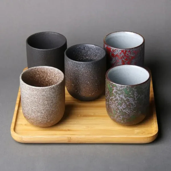 Ceramic 120ml Water & Wine Mug – Porcelain Kung Fu Tea Cups & Coffee Drinkware