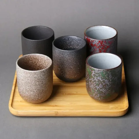 Ceramic 120ml Water & Wine Mug – Porcelain Kung Fu Tea Cups & Coffee Drinkware