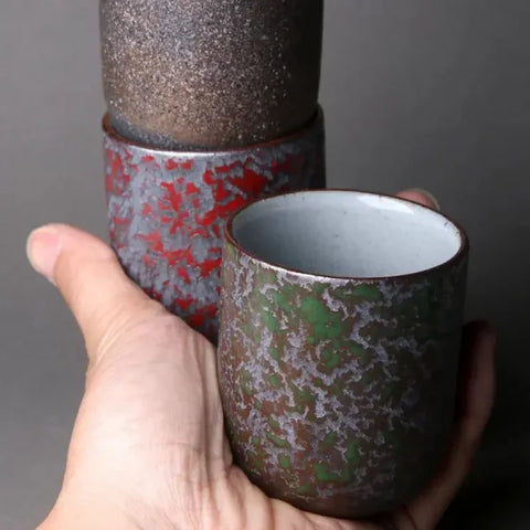 Ceramic 120ml Water & Wine Mug – Porcelain Kung Fu Tea Cups & Coffee Drinkware
