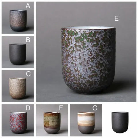 Ceramic 120ml Water & Wine Mug – Porcelain Kung Fu Tea Cups & Coffee Drinkware