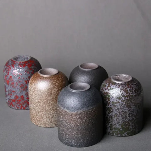 Ceramic 120ml Water & Wine Mug – Porcelain Kung Fu Tea Cups & Coffee Drinkware