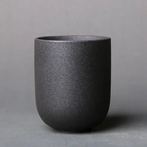 Ceramic 120ml Water & Wine Mug – Porcelain Kung Fu Tea Cups & Coffee Drinkware - B