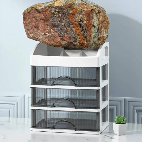 Chic Cosmetic Storage Large Capacity Drawer Makeup Organizer Box - Himpall