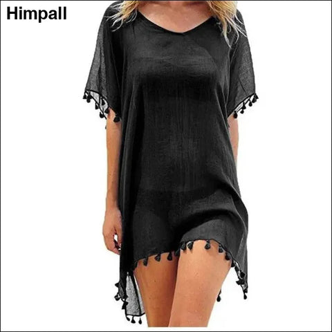 Chiffon Beach Cover-Up – Lightweight Bikini Cover-Up for Summer - 2 / CHINA