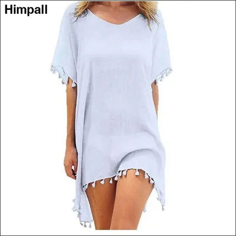 Chiffon Beach Cover-Up – Lightweight Bikini Cover-Up for Summer - 9 / CHINA