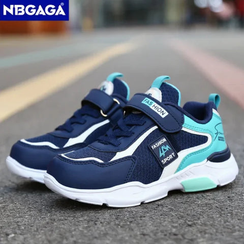 Children’s Mesh Sport Shoes – Lightweight Breathable Sneakers for Boys