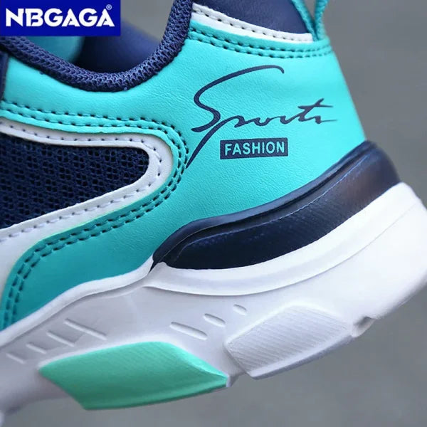 Children’s Mesh Sport Shoes – Lightweight Breathable Sneakers for Boys