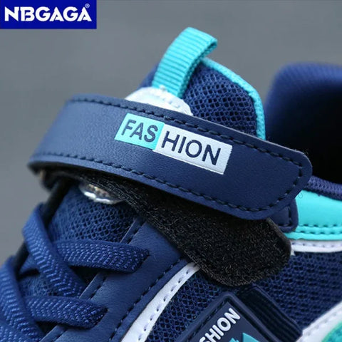 Children’s Mesh Sport Shoes – Lightweight Breathable Sneakers for Boys