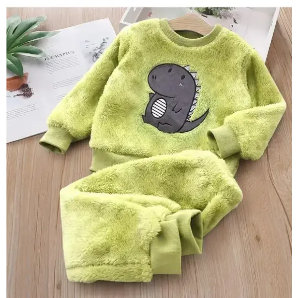 Children’s Pajama Sets Bear Tops + Pants 2Pcs Kids Pajamas Winter Girl Clothing Sets 2 To 6Years Children Clothes Boys