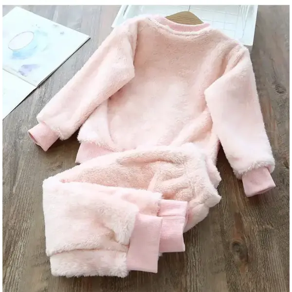 Children’s Pajama Sets Bear Tops + Pants 2Pcs Kids Pajamas Winter Girl Clothing Sets 2 To 6Years Children Clothes Boys