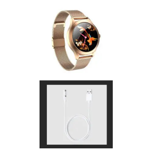 Chivo kw10pro women’s smart Watch - Gold set