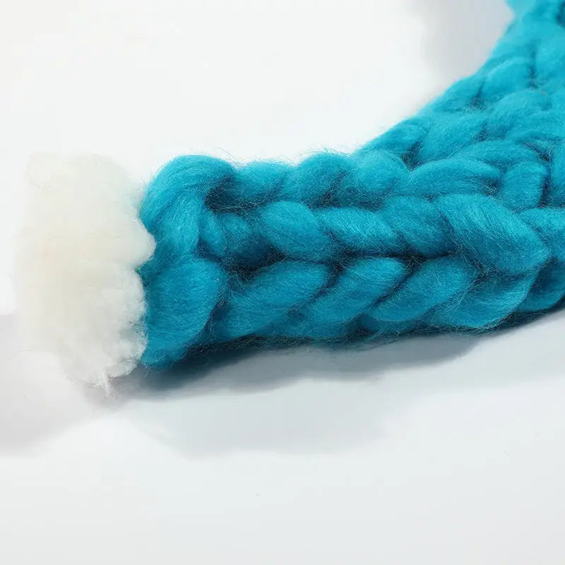 Christmas Plush Hat With Pompom Cute Winter Hat For Women Men Child - Winter Hat