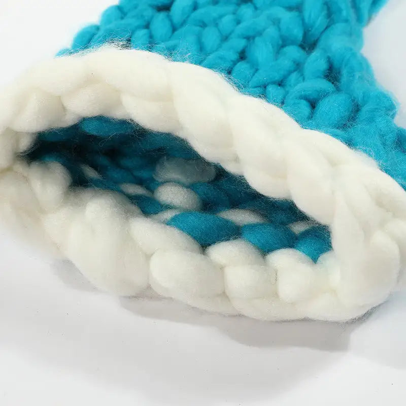 Christmas Plush Hat With Pompom Cute Winter Hat For Women Men Child - Winter Hat