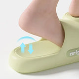 Cloud Slippers Platform Shoes Type Fashion Print Soft Beach Slides