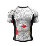 Cody Lundin Tattoo Compression Shirt – Men’s Long Sleeve Gym Rashguard for BJJ Jiu Jitsu & Boxing