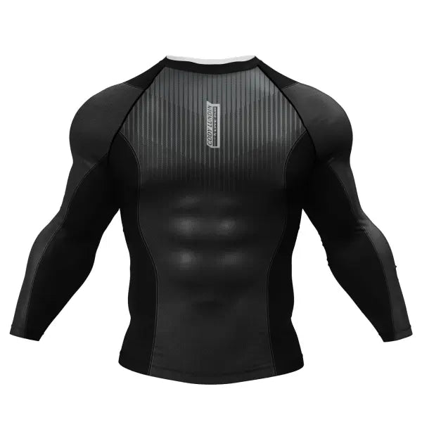 Cody Lundin Tattoo Compression Shirt – Men’s Long Sleeve Gym Rashguard for BJJ Jiu Jitsu & Boxing - AS013 / M(160-170cm