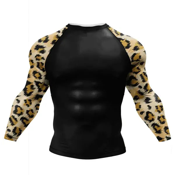Cody Lundin Tattoo Compression Shirt – Men’s Long Sleeve Gym Rashguard for BJJ Jiu Jitsu & Boxing - AS012 / M(160-170cm