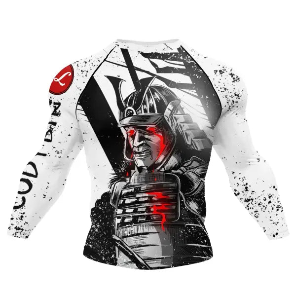 Cody Lundin Tattoo Compression Shirt – Men’s Long Sleeve Gym Rashguard for BJJ Jiu Jitsu & Boxing - AS018