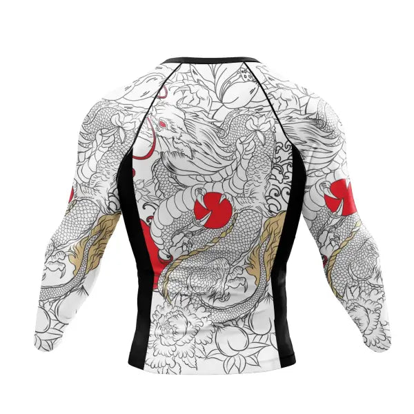 Cody Lundin Tattoo Compression Shirt – Men’s Long Sleeve Gym Rashguard for BJJ Jiu Jitsu & Boxing