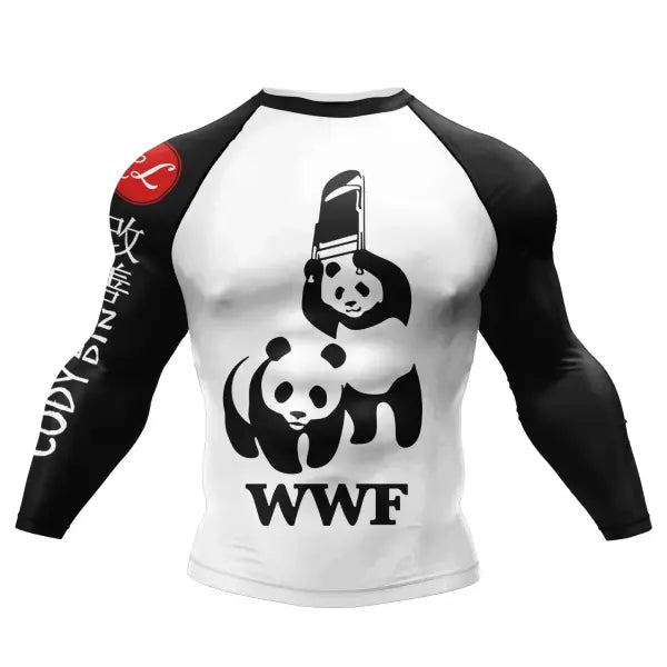 Cody Lundin Tattoo Compression Shirt – Men’s Long Sleeve Gym Rashguard for BJJ Jiu Jitsu & Boxing - AS006 / M(160-170cm