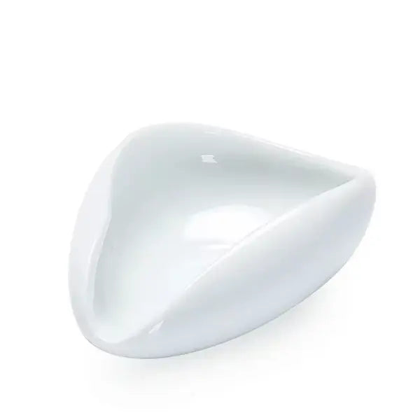 Coffee Bean Measuring Cup Ceramic Weighing Tray Coffee Powder Dosage Tray Suitable for Home Cafe Simple Coffee Tray