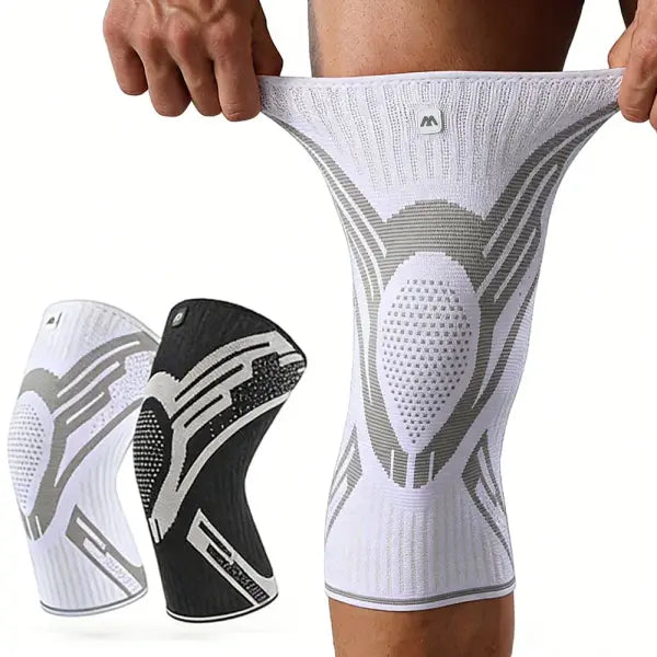 Compression Knee Support Elastic Breathable Sleeve – Gym Sports Relief