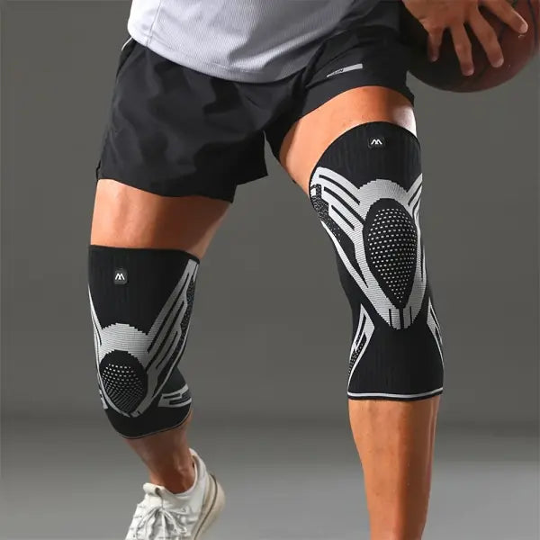 Compression Knee Support Elastic Breathable Sleeve – Gym Sports Relief