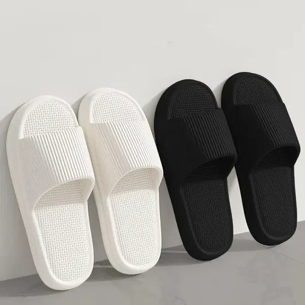 Concise EVA Slippers Soft Unisex Sandals for Non-slip Bathroom