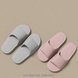 Concise EVA Slippers Soft Unisex Sandals for Non-slip Bathroom