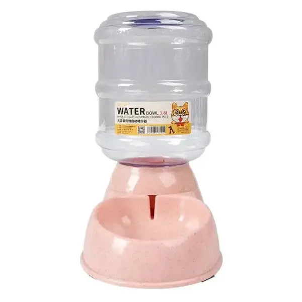 Convenient Hydration Dog Feeder with Plastic Water Bottle - Himpall