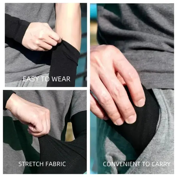 Cooling Compression Arm Sleeves 6 Pairs – UV Protection Sports Gear