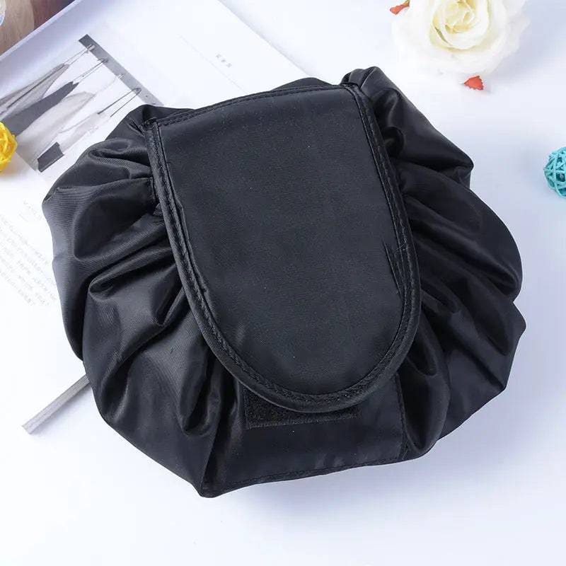 Cosmetic Bag - Large Capacity Travel Storage for Makeup & Toiletries - Black