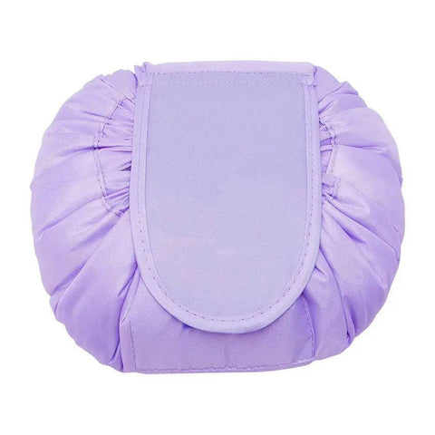 Cosmetic Bag - Large Capacity Travel Storage for Makeup & Toiletries - Purple