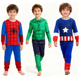 Cotton Superhero Boys Pajamas Soft Kids Sleepwear