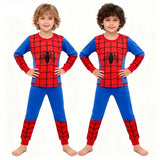 Cotton Superhero Boys Pajamas Soft Kids Sleepwear