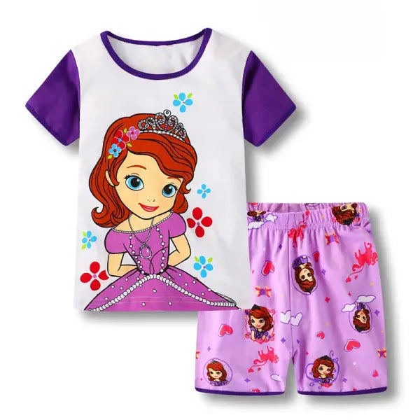 Cotton Superhero Boys Pajamas Soft Kids Sleepwear - DSY-CA06 / 2T(90)