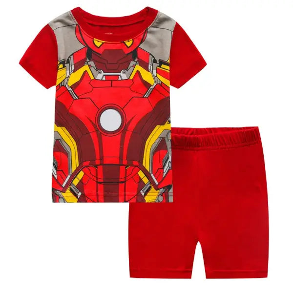 Cotton Superhero Boys Pajamas Soft Kids Sleepwear - DSY-CD17 / 2T(90)