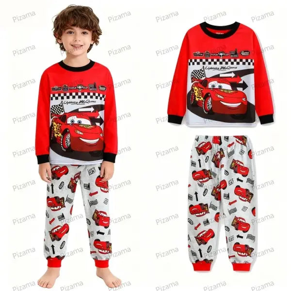Cotton Superhero Boys Pajamas Soft Kids Sleepwear - DSY-PC01 / 7T(130)
