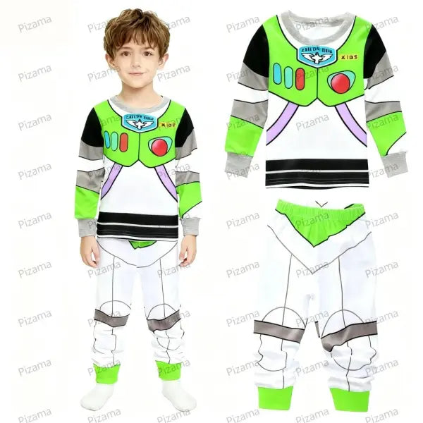 Cotton Superhero Boys Pajamas Soft Kids Sleepwear - DSY-PD02 / 2T(90)