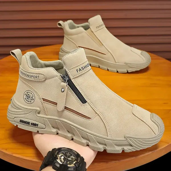 CountrysideMap Hiking Shoes Breathable Material Trendy Outdoor Fashion - Champagne / 44