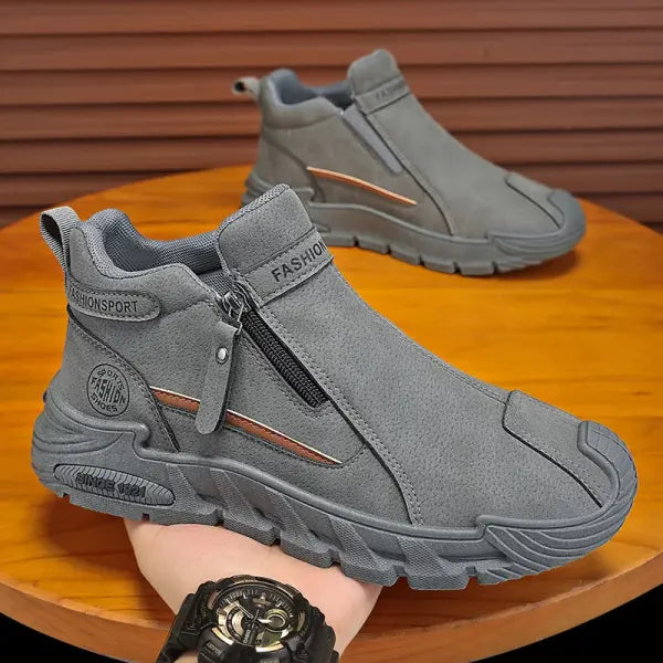 CountrysideMap Hiking Shoes Breathable Material Trendy Outdoor Fashion - GRAY / 44