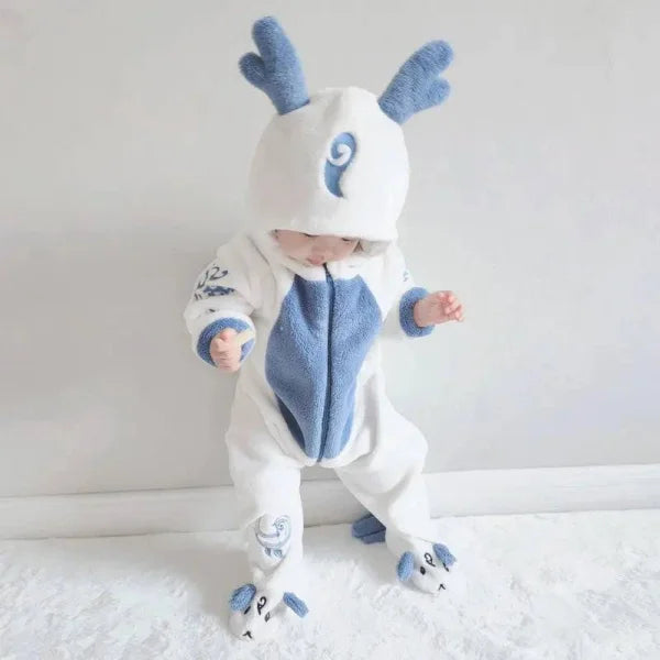 Cozy Fall Outfits with Cute Animal Print for Newborn Baby Clothes - Himpall