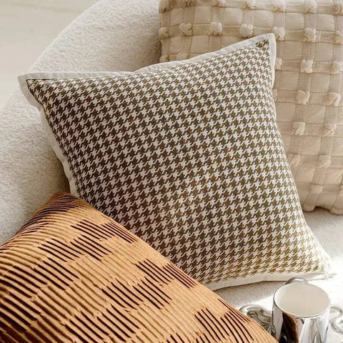 Cream Pillowcase for Elegant Home Decor - 45x45cm 2 / With pillow core