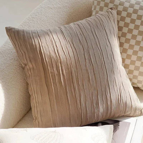 Cream Pillowcase for Elegant Home Decor - 45x45cm 5 / With pillow core