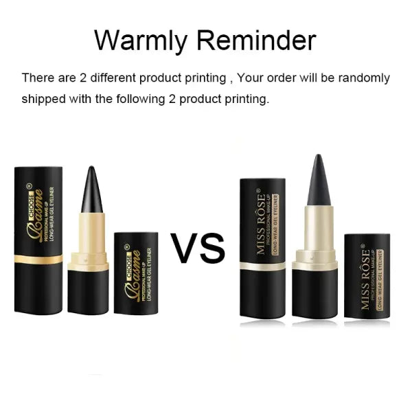 Creamy texture Eyeliner 1 Count /2 Counts Easy Coloring Sweat Proof High Pier Pencil Daily Makeup Accessories for Women