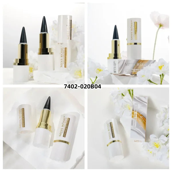 Creamy Texture Eyeliner Pencil – 1 or 2 Count, Sweat-Proof, Easy Coloring, High Pigment Daily Makeup for Women - Himpall