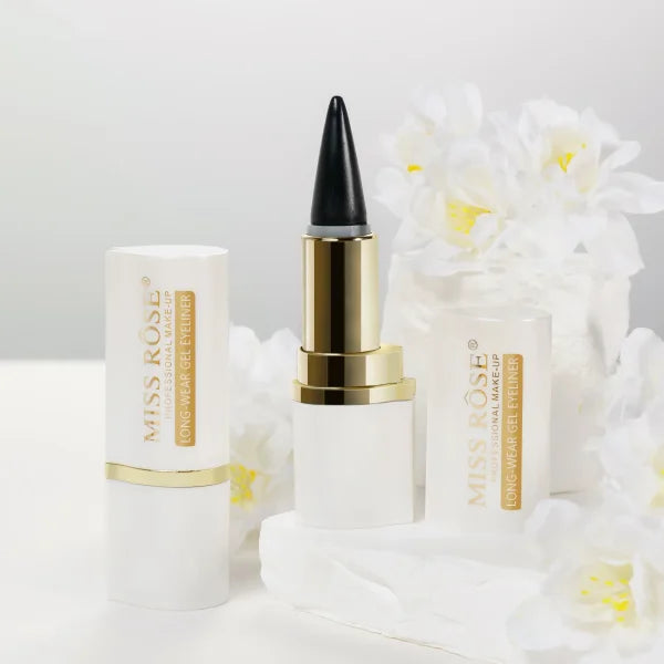 Creamy Texture Eyeliner Pencil – 1 or 2 Count, Sweat-Proof, Easy Coloring, High Pigment Daily Makeup for Women - Himpall